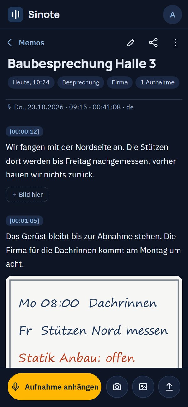 Dark colour scheme (German interface)